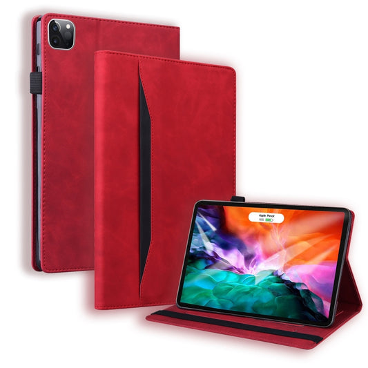 For iPad Pro 11 2022 / 2021 & 2018 / Air 2020 10.9 Business Shockproof Horizontal Flip Leather Tablet Case with Holder & Card Slots & Photo Frame & Pen Slot & Sleep / Wake-up Function(Red) - iPad Pro 11 (2022/2021) Cases by buy2fix | Online Shopping UK | buy2fix