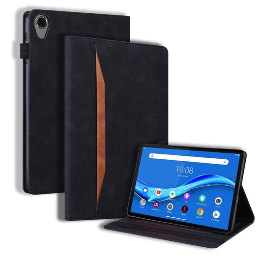 For Lenovo Tab M8 FHD TB-8505F / TB-8705X 8.0 inch Business Shockproof Horizontal Flip Leather Case with Holder & Card Slots & Photo Frame & Pen Slot(Black) - Lenovo by buy2fix | Online Shopping UK | buy2fix