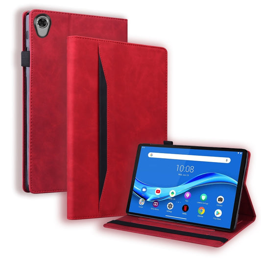 For Lenovo Tab M10 HD Gen 2 TB-X306F Business Shockproof Horizontal Flip Leather Case with Holder & Card Slots & Photo Frame & Pen Slot(Red) - Lenovo by buy2fix | Online Shopping UK | buy2fix