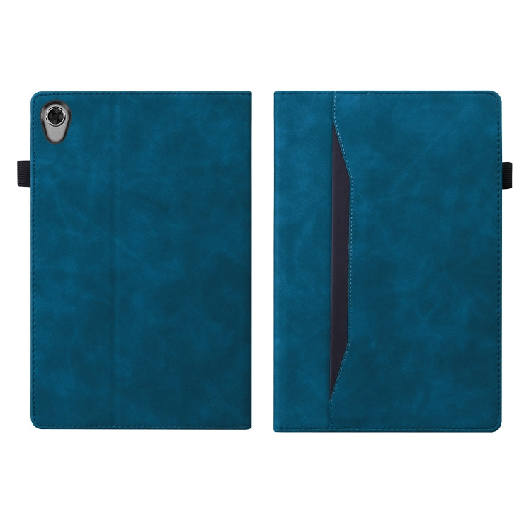 For Lenovo Tab M10 HD Gen 2 TB-X306F Business Shockproof Horizontal Flip Leather Case with Holder & Card Slots & Photo Frame & Pen Slot(Blue) - Lenovo by buy2fix | Online Shopping UK | buy2fix
