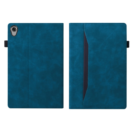 For Lenovo Tab M10 HD Gen 2 TB-X306F Business Shockproof Horizontal Flip Leather Case with Holder & Card Slots & Photo Frame & Pen Slot(Blue) - Lenovo by buy2fix | Online Shopping UK | buy2fix