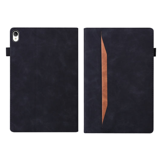 For Lenovo Tab P11 TB-J606F Business Shockproof Horizontal Flip Leather Case with Holder & Card Slots & Photo Frame & Pen Slot(Black) - Lenovo by buy2fix | Online Shopping UK | buy2fix