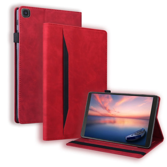 For Samsung Galaxy Tab A 8.0 2019 SM-T290 / SM-T295 Business Shockproof Horizontal Flip Leather Case with Holder & Card Slots & Photo Frame & Pen Slot(Red) - Other Galaxy Tab PC by buy2fix | Online Shopping UK | buy2fix