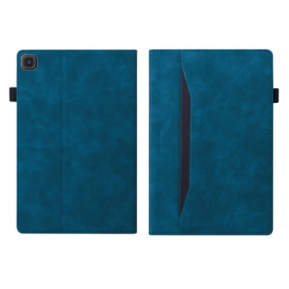 For Samsung Galaxy Tab A 8.0 2019 SM-T290 / SM-T295 Business Shockproof Horizontal Flip Leather Case with Holder & Card Slots & Photo Frame & Pen Slot(Blue) - Other Galaxy Tab PC by buy2fix | Online Shopping UK | buy2fix