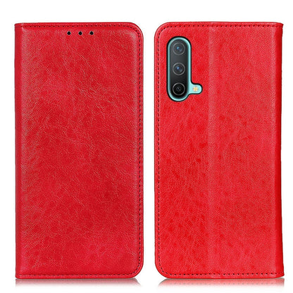 For OnePlus Nord CE 5G Magnetic Crazy Horse Texture Horizontal Flip Leather Case with Holder & Card Slots & Wallet(Red) - OnePlus Cases by buy2fix | Online Shopping UK | buy2fix
