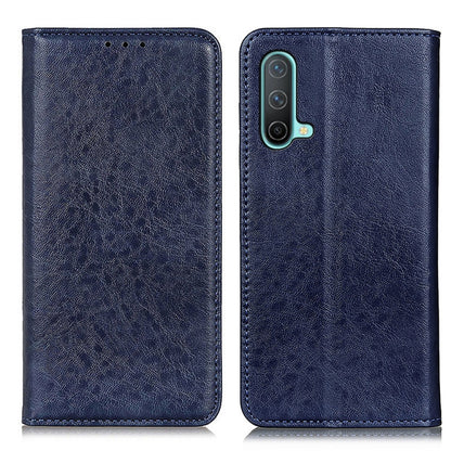 For OnePlus Nord CE 5G Magnetic Crazy Horse Texture Horizontal Flip Leather Case with Holder & Card Slots & Wallet(Blue) - OnePlus Cases by buy2fix | Online Shopping UK | buy2fix
