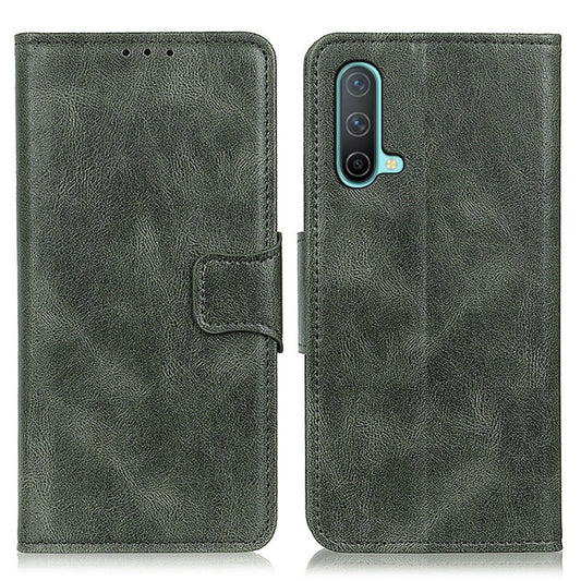 For OnePlus Nord CE 5G Mirren Crazy Horse Texture Horizontal Flip Leather Case with Holder & Card Slots & Wallet(Dark Green) - OnePlus Cases by buy2fix | Online Shopping UK | buy2fix