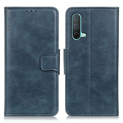 For OnePlus Nord CE 5G Mirren Crazy Horse Texture Horizontal Flip Leather Case with Holder & Card Slots & Wallet(Blue) - OnePlus Cases by buy2fix | Online Shopping UK | buy2fix