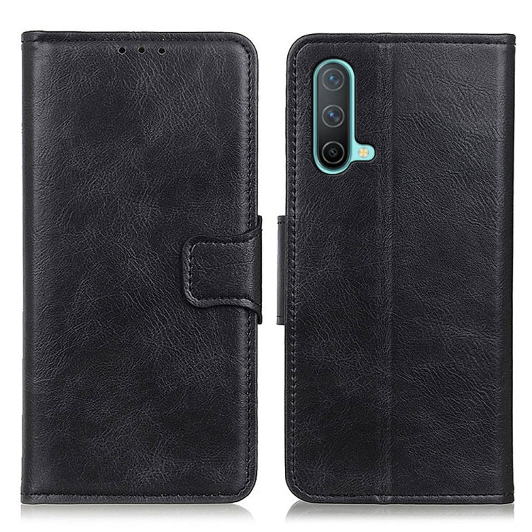 For OnePlus Nord CE 5G Mirren Crazy Horse Texture Horizontal Flip Leather Case with Holder & Card Slots & Wallet(Black) - OnePlus Cases by buy2fix | Online Shopping UK | buy2fix