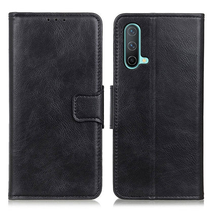 For OnePlus Nord CE 5G Mirren Crazy Horse Texture Horizontal Flip Leather Case with Holder & Card Slots & Wallet(Black) - OnePlus Cases by buy2fix | Online Shopping UK | buy2fix