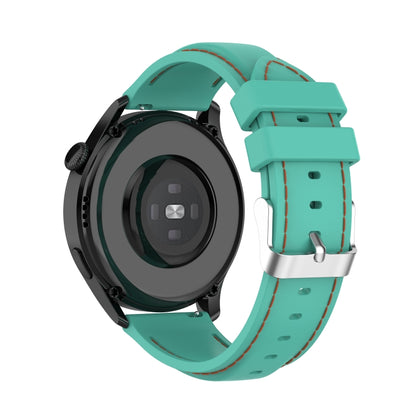 For Huawei Watch 3 / 3 Pro 22mm Silicone Watch Band(Green) by buy2fix