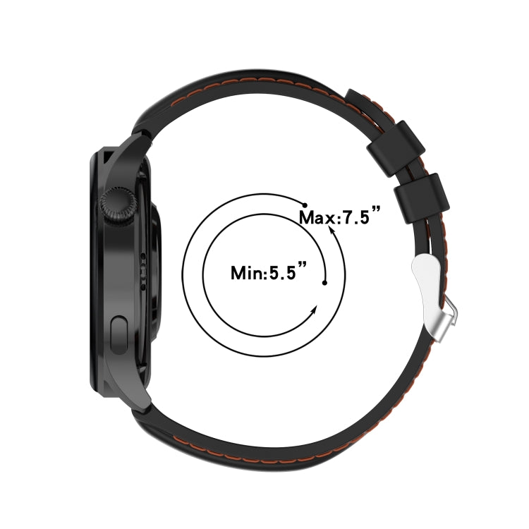 For Huawei Watch 3 / 3 Pro 22mm Silicone Watch Band(White) by buy2fix