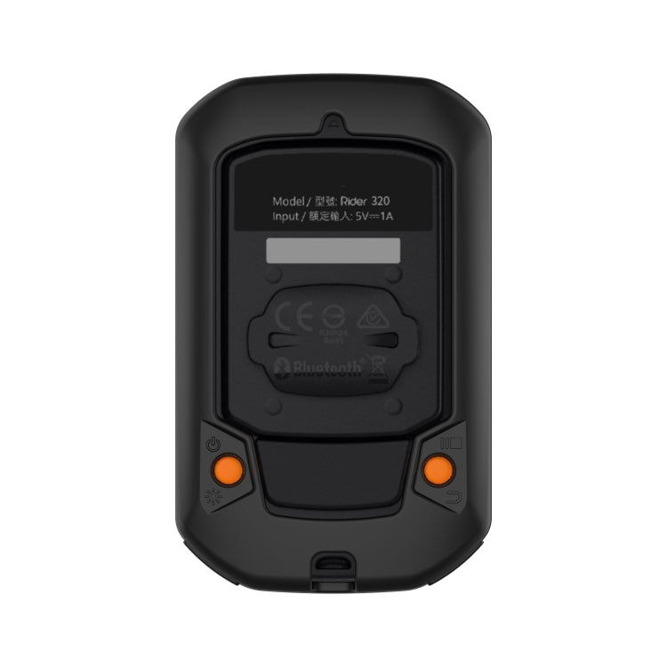For Bryton Rider 430 / 320 Universal Silicone Protective Case Cover(Black) - Watch Case by buy2fix | Online Shopping UK | buy2fix
