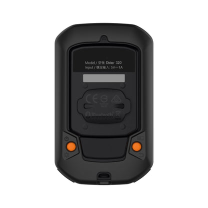 For Bryton Rider 430 / 320 Universal Silicone Protective Case Cover(Black) - Watch Case by buy2fix | Online Shopping UK | buy2fix