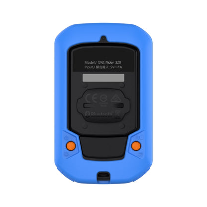 For Bryton Rider 430 / 320 Universal Silicone Protective Case Cover(Dark Blue) - Watch Case by buy2fix | Online Shopping UK | buy2fix
