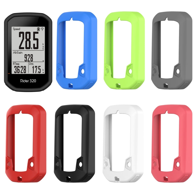 For Bryton Rider 430 / 320 Universal Silicone Protective Case Cover(Dark Blue) - Watch Case by buy2fix | Online Shopping UK | buy2fix