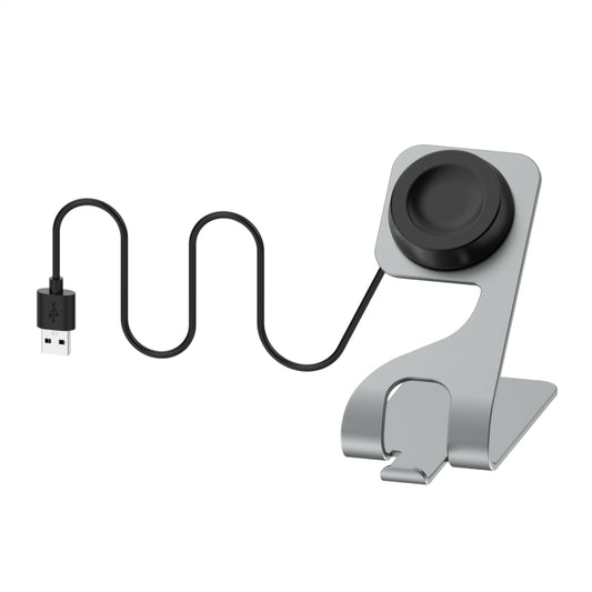 For Huawei Watch 3 / 3 Pro Universal Metal Magnetic Charger Holder(Grey) - Charger by buy2fix | Online Shopping UK | buy2fix