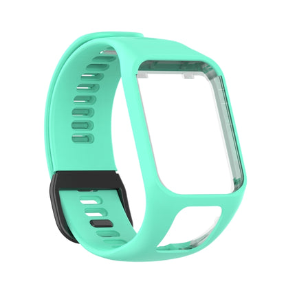 For Tomtom 4 Silicone Watch Band(Lake Blue) - Watch Bands by buy2fix | Online Shopping UK | buy2fix