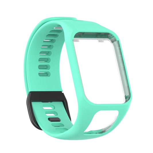 For Tomtom 4 Silicone Watch Band(Lake Blue) - Watch Bands by buy2fix | Online Shopping UK | buy2fix