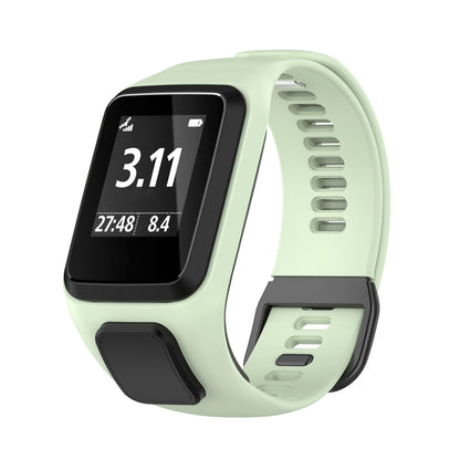 For Tomtom 4 Silicone Watch Band(Green) - Watch Bands by buy2fix | Online Shopping UK | buy2fix