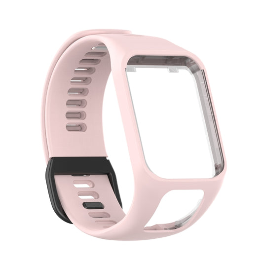 For Tomtom 4 Silicone Watch Band(Rose Pink) - Watch Bands by buy2fix | Online Shopping UK | buy2fix