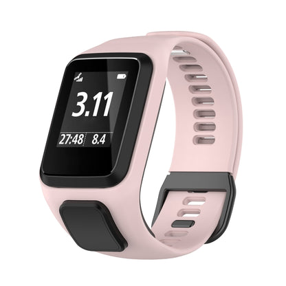 For Tomtom 4 Silicone Watch Band(Rose Pink) - Watch Bands by buy2fix | Online Shopping UK | buy2fix