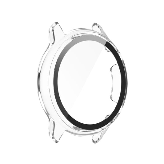 For Amazfit GTR 2 eSIM Tempered glass + PC Integrated Protective Case(Transparent White) - Watch Cases by buy2fix | Online Shopping UK | buy2fix
