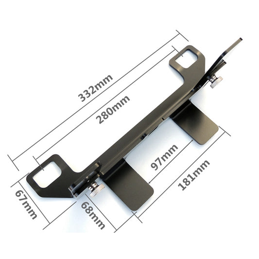 ZL-2052 Car Universal Children Safety Seat ISOFIX Interface Bracket Latch Retainer - Seat Accessories by buy2fix | Online Shopping UK | buy2fix