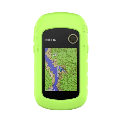For Garmin eTrex 22x / 32x Silicone Protective Case Cover(Lime Green) - Watch Cases by buy2fix | Online Shopping UK | buy2fix