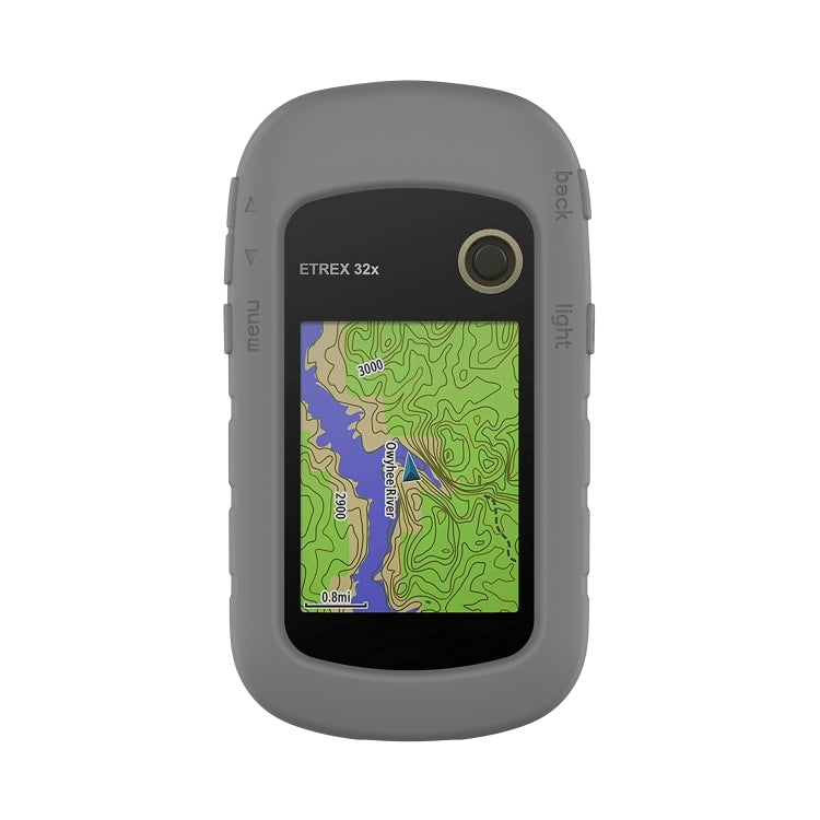 For Garmin eTrex 22x / 32x Silicone Protective Case Cover(Dark Grey) - Watch Cases by buy2fix | Online Shopping UK | buy2fix