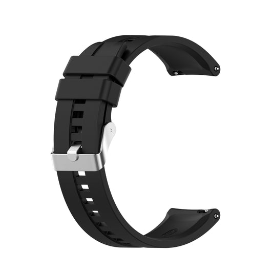 For Huawei Watch 3 / 3 Pro Silicone Watch Band(Black) - Watch Bands by buy2fix | Online Shopping UK | buy2fix