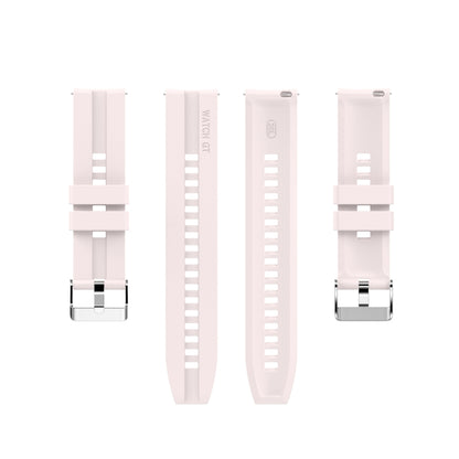 For Huawei Watch 3 / 3 Pro Silicone Watch Band(Quicksand Pink) by buy2fix