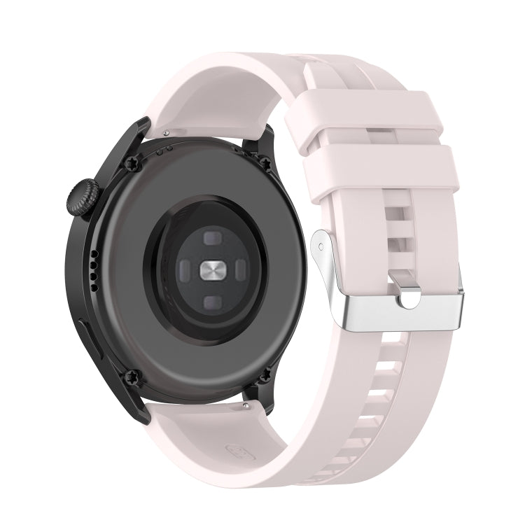 For Huawei Watch 3 / 3 Pro Silicone Watch Band(Quicksand Pink) by buy2fix