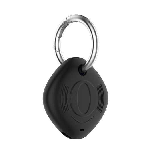 Location Tracker Anti-lost Portable Silicone Protective Case for Samsung Galaxy Smart Tag(Black) - Galaxy Phone Cases by buy2fix | Online Shopping UK | buy2fix