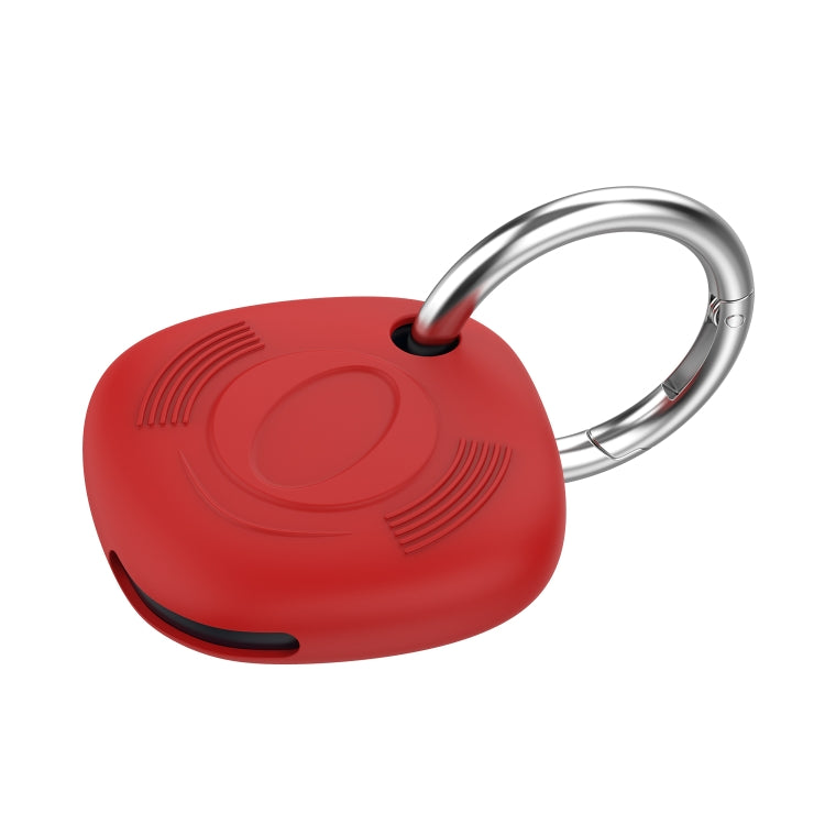 Location Tracker Anti-lost Portable Silicone Protective Case for Samsung Galaxy Smart Tag(Red) - Galaxy Phone Cases by buy2fix | Online Shopping UK | buy2fix