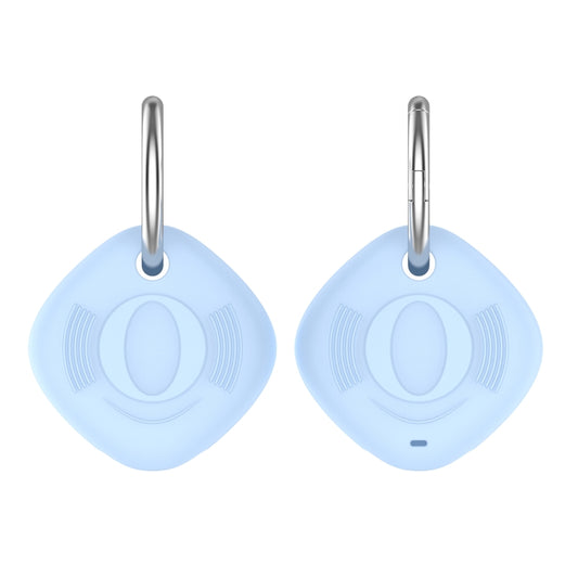 Location Tracker Anti-lost Portable Silicone Protective Case for Samsung Galaxy Smart Tag(Blue) by buy2fix