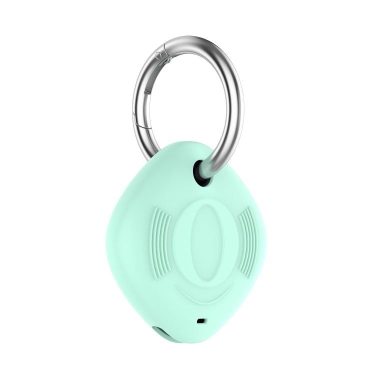 Location Tracker Anti-lost Portable Silicone Protective Case for Samsung Galaxy Smart Tag(Teal) - Galaxy Phone Cases by buy2fix | Online Shopping UK | buy2fix