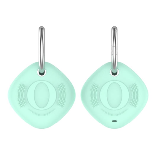 Location Tracker Anti-lost Portable Silicone Protective Case for Samsung Galaxy Smart Tag(Teal) by buy2fix