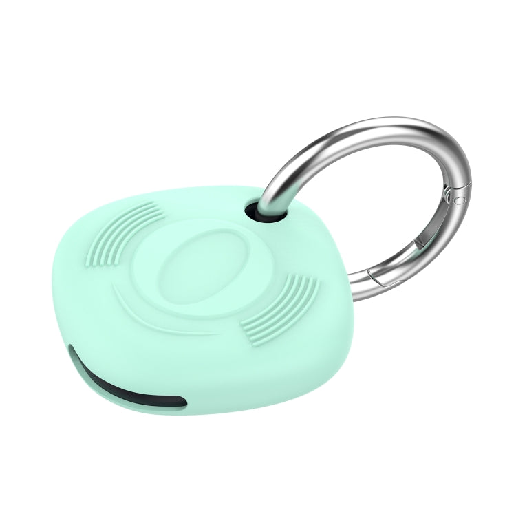 Location Tracker Anti-lost Portable Silicone Protective Case for Samsung Galaxy Smart Tag(Teal) - Galaxy Phone Cases by buy2fix | Online Shopping UK | buy2fix