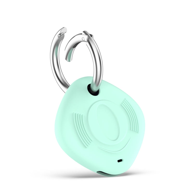 Location Tracker Anti-lost Portable Silicone Protective Case for Samsung Galaxy Smart Tag(Teal) - Galaxy Phone Cases by buy2fix | Online Shopping UK | buy2fix