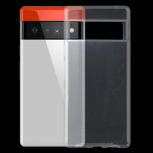 For Google Pixel 6 Pro 0.75mm Ultra-thin Transparent TPU Soft Protective Case - Google Cases by buy2fix | Online Shopping UK | buy2fix
