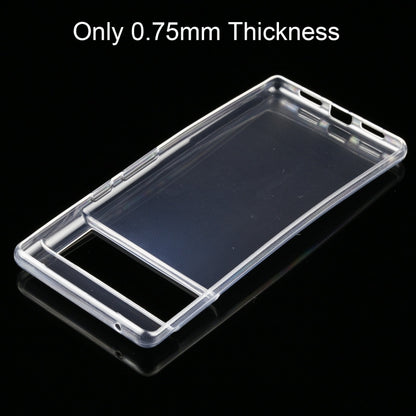 For Google Pixel 6 Pro 0.75mm Ultra-thin Transparent TPU Soft Protective Case - Google Cases by buy2fix | Online Shopping UK | buy2fix