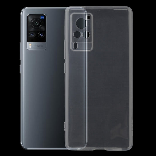 For vivo X60 Curved Screen Version 0.75mm Ultra-thin Transparent TPU Soft Protective Case - vivo Cases by buy2fix | Online Shopping UK | buy2fix