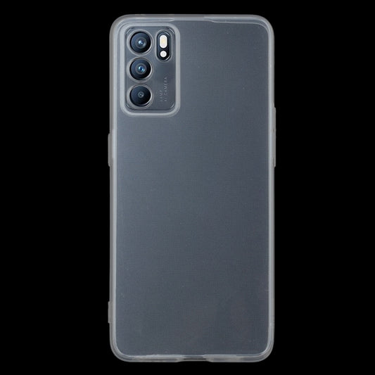 For OPPO Reno6 5G 0.75mm Ultra-thin Transparent TPU Soft Protective Case by buy2fix