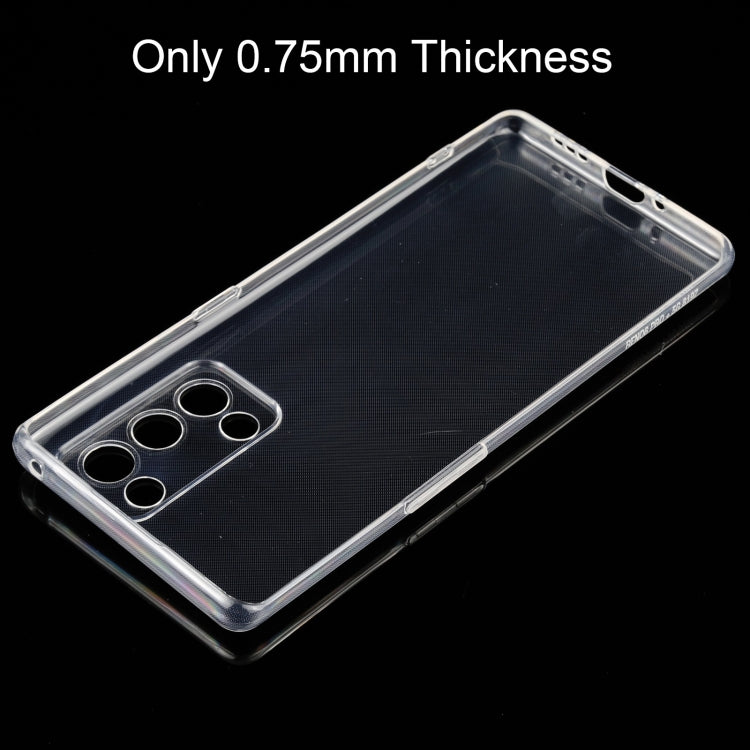 For OPPO Reno6 Pro+ 5G 0.75mm Ultra-thin Transparent TPU Soft Protective Case - OPPO Cases by buy2fix | Online Shopping UK | buy2fix