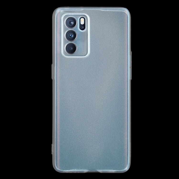 For OPPO Reno6 Pro 5G 0.75mm Ultra-thin Transparent TPU Soft Protective Case by buy2fix