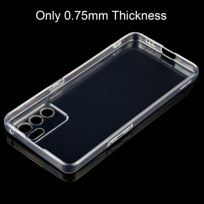 For OPPO Reno6 Pro 5G 0.75mm Ultra-thin Transparent TPU Soft Protective Case by buy2fix