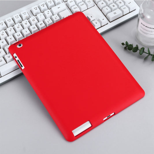 Solid Color Liquid Silicone Dropproof Full Coverage Protective Case For iPad 4 / 3 / 2(Red) - iPad 4 & 3 & 2 Cases by buy2fix | Online Shopping UK | buy2fix