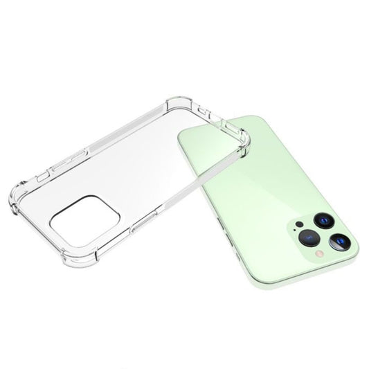 For iPhone 13 Pro Shockproof Non-slip Waterproof Thickening TPU Protective Case (Transparent) - iPhone 13 Pro Cases by buy2fix | Online Shopping UK | buy2fix