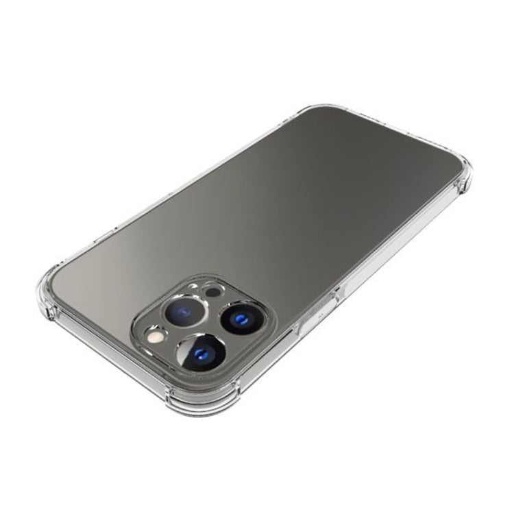 For iPhone 13 Pro Max Shockproof Non-slip Waterproof Thickening TPU Protective Case  (Transparent) - iPhone 13 Pro Max Cases by buy2fix | Online Shopping UK | buy2fix